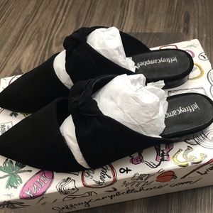 Jeffrey Campbell Charlin Bow Mules size 8